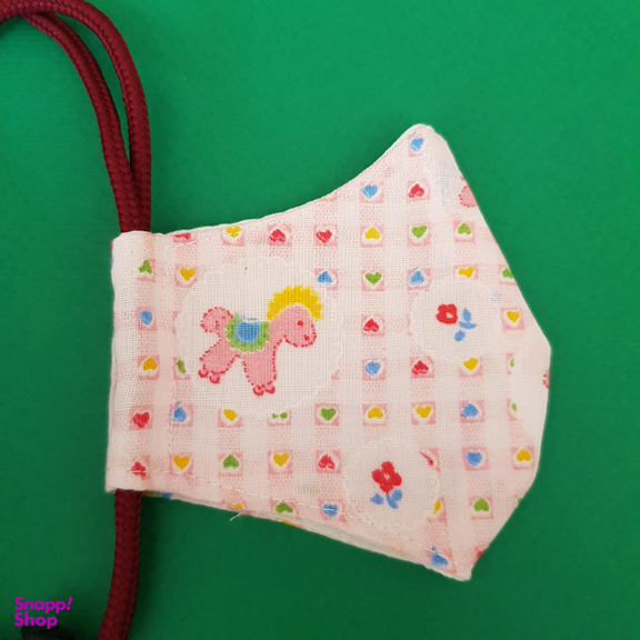 ماسک پارچه‌ ای بچگانه مدل 09