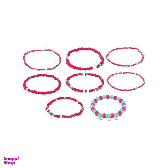 دستبند زنانه مدل شایسته کد 57 مجموعه 8 عددی