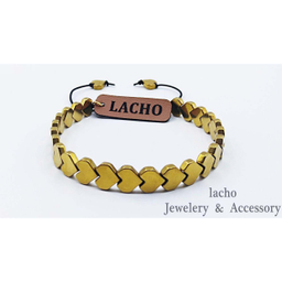 دستبند زنانه لاچو (Lacho) طرح قلب کد Gh-002