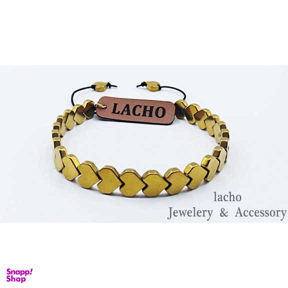 دستبند زنانه لاچو (Lacho) طرح قلب کد Gh-002