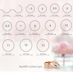 انگشتر رینگ استیل ساده مدل RS سایز 16