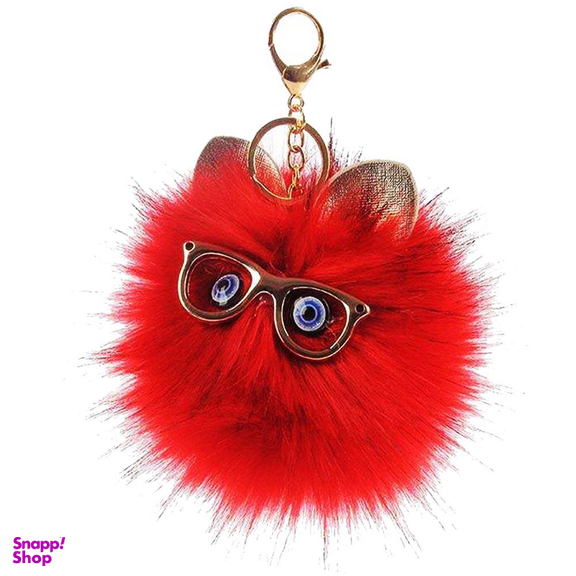 آویز عروسکی مدل گربه عینکی کد VGN18