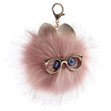 آویز عروسکی مدل گربه عینکی کد VGN18