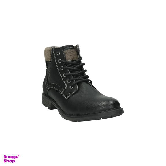 بوت چرم مردانه یانگ اسپیریت Young Spirit کد 97334 رنگ مشکی