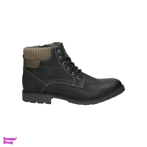 بوت چرم مردانه یانگ اسپیریت Young Spirit کد 97334 رنگ مشکی