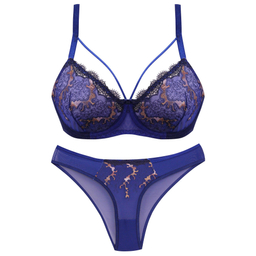 ست شورت و سوتین زنانه کارنا رز مدل 3340 رنگ سرمه ای