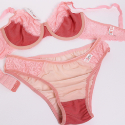 ست شورت و سوتین زنانه کارنا رز مدل 3355 رنگ صورتی روشن