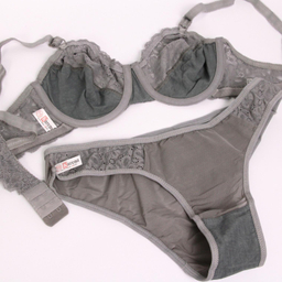 ست شورت و سوتین زنانه کارنا رز مدل 3355 رنگ خاکستری