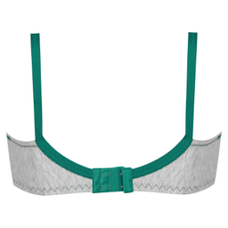 سوتین زنانه پانیذ مدل 66335 رنگ سبزآبی