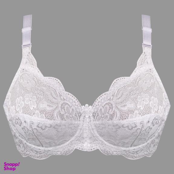 سوتین زنانه پانیذ مدل 66301 رنگ سفید