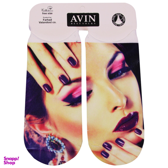 جوراب زنانه آوین مدل 3663-204-3