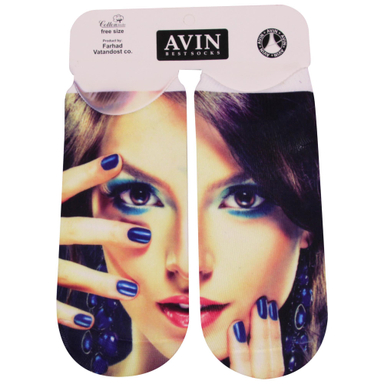 جوراب زنانه آوین مدل 3663-204-2