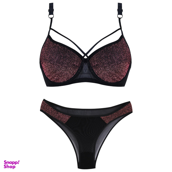 ست شورت و سوتین زنانه کارنا رز مدل 3325-2