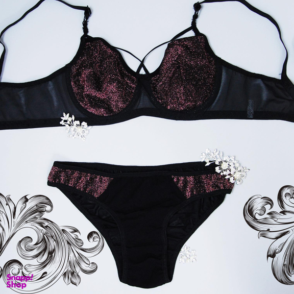 ست شورت و سوتین زنانه کارنا رز مدل 3325-2