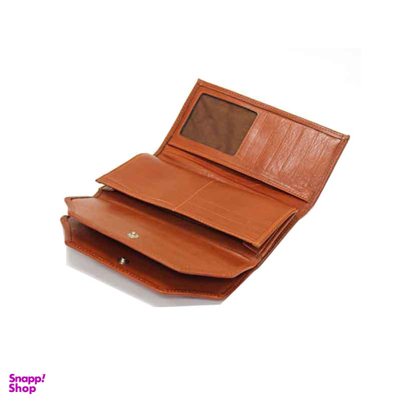 کیف پول زنانه چرم طبیعی آروین چرم کد AR-238