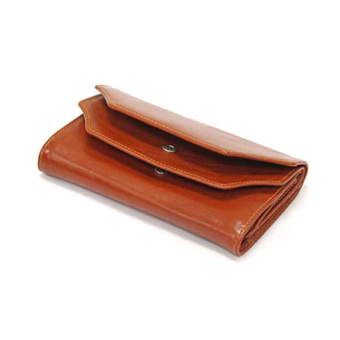 کیف پول زنانه چرم طبیعی آروین چرم کد AR-238