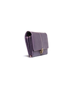 کیف پول چرم زنانه طرح کروکودیل باجعبه mrch 30014