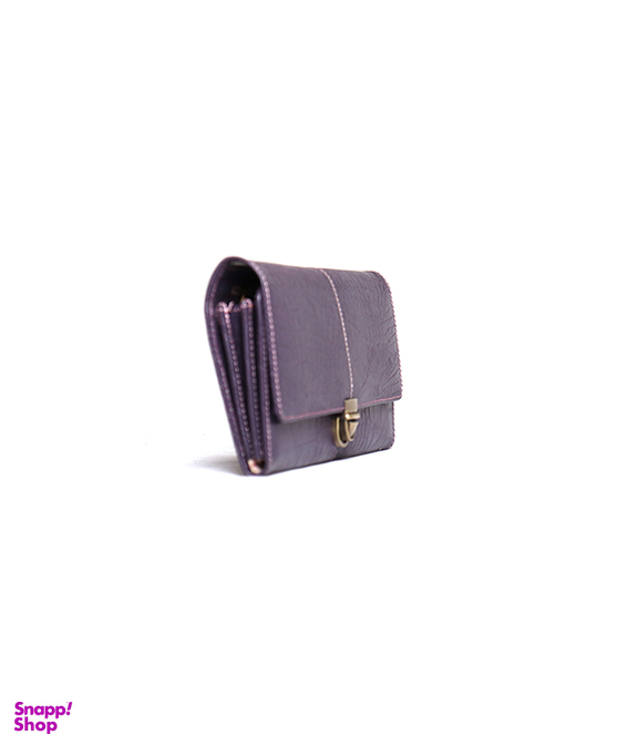 کیف پول چرم زنانه طرح کروکودیل باجعبه mrch 30014