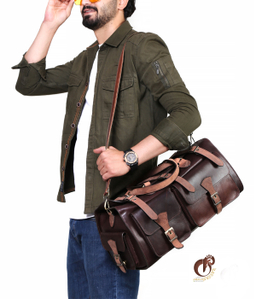 ساک تمام چرم آروینا مدل mrch30084