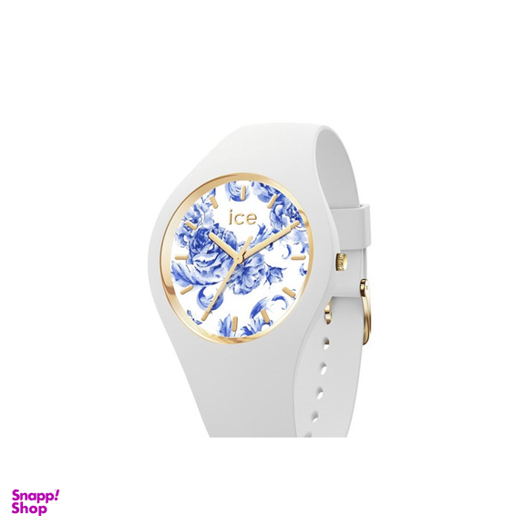 ساعت مچی عقربه ای زنانه آیس واچ (Ice Watch) مدل Ice Blue-White Porcelain-Medium
