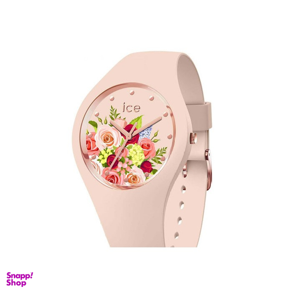 ساعت مچی عقربه ای زنانه آیس واچ (Ice Watch) مدل Ice Flower-Pink Bouquet-Medium