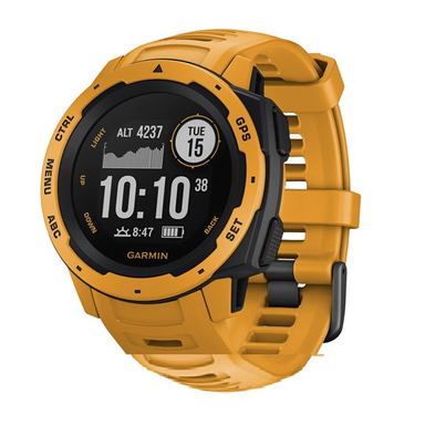 ساعت مچی دیجیتال زنانه و مردانه گارمین (Garmin) مدل Instinct With Yellow Band