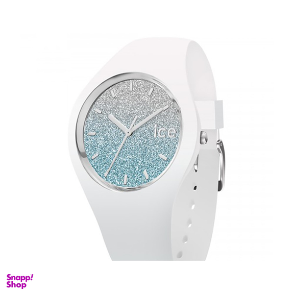 ساعت مچی عقربه ای زنانه آیس واچ (Ice Watch) مدل Ice Lo-White Blue-Small-3h