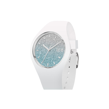 ساعت مچی عقربه ای زنانه و مردانه آیس واچ (Ice Watch) مدل Ice Lo-White Blue-Medium-3h