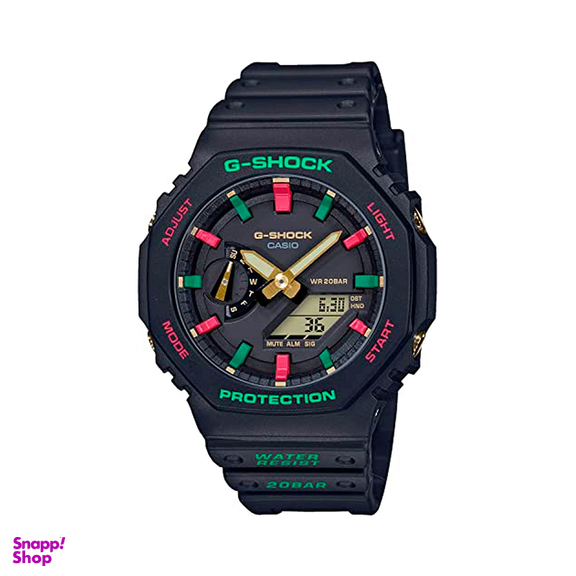 ساعت مچی عقربه ای زنانه و مردانه G-Shock کاسیو (Casio) مدل Ga-2100th-1adr