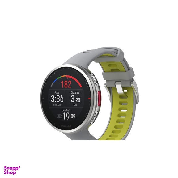 ساعت مچی دیجیتال زنانه و مردانه پلار (Polar) مدل Vantage V2 Silver And Gray