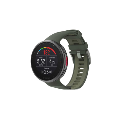 ساعت مچی دیجیتال زنانه و مردانه پلار (Polar) مدل Vantage V2 Black And Green