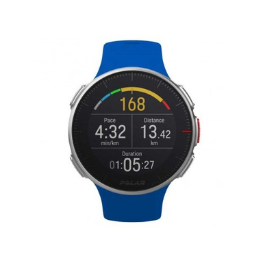 ساعت مچی دیجیتال زنانه و مردانه پلار (Polar) مدل Vantage V Blue