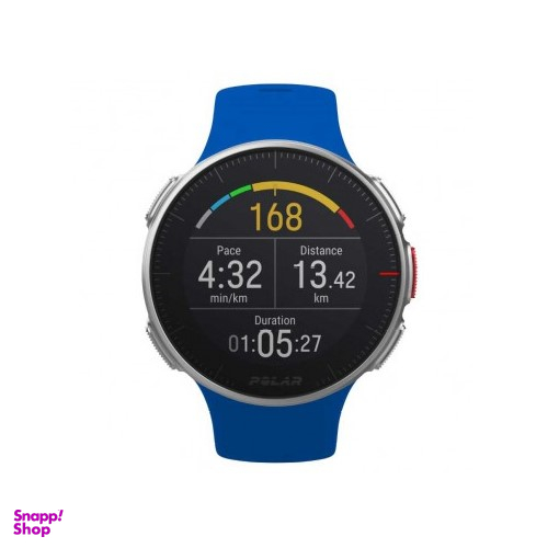 ساعت مچی دیجیتال زنانه و مردانه پلار (Polar) مدل Vantage V Blue