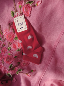 جوراب دخترانه تاج کد 6121