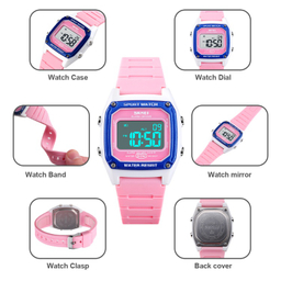 ساعت مچی دیجیتال زنانه اسکمی مدل 1614pink