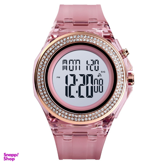 ساعت دیجیتال زنانه اسکمی مدل 1598Pink