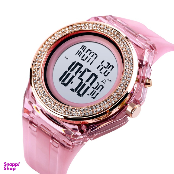 ساعت دیجیتال زنانه اسکمی مدل 1598Pink