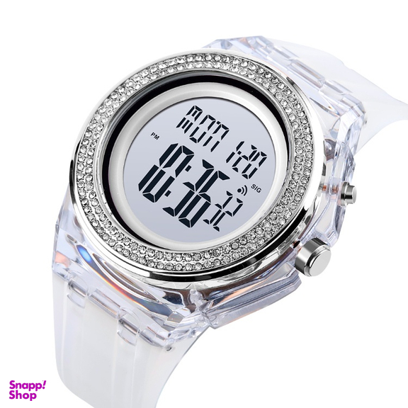 ساعت مچی دیجیتال زنانه اسکمی مدل 1598White