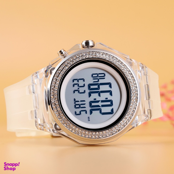 ساعت مچی دیجیتال زنانه اسکمی مدل 1598White