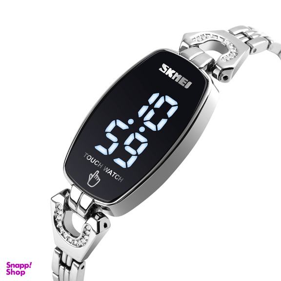 ساعت دیجیتال زنانه اسکمی مدل 1588Silver