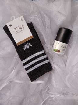 جوراب زنانه تاج مدل ساقدار کش انگلیسی کد 716