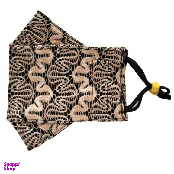 ماسک سه بعدی زنانه مدل گیپور کد AMS89