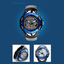ساعت مچی عقربه‌ای مردانه اسکمی مدل 0998blue