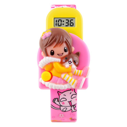 ساعت دیجیتال دخترانه اسکمی (Skmei) مدل 1240Pink
