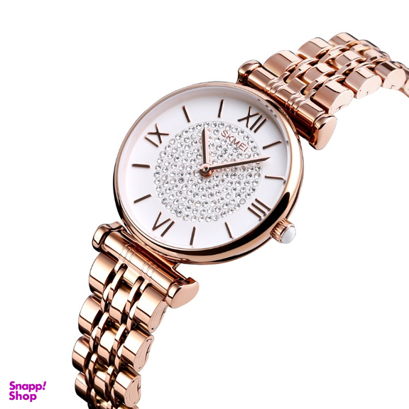 ساعت مچی عقربه‌ ای زنانه اسکمی (Skmei) مدل 1533Rosegold