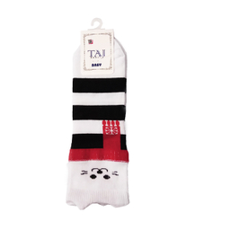 جوراب بچه گانه تاج (Taj) طرح عروسکی کد 1132