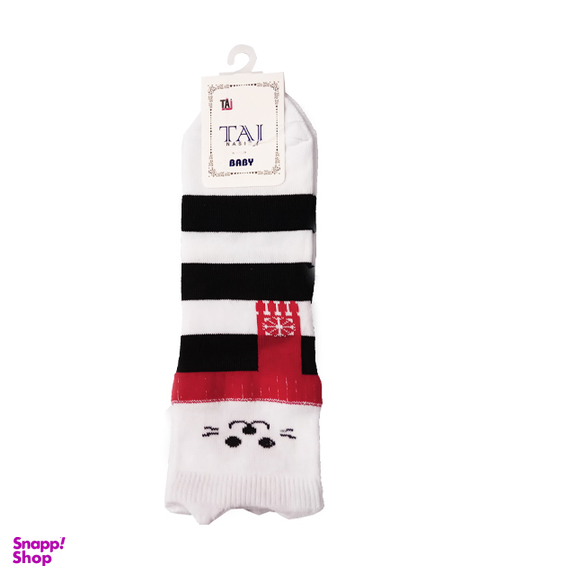 جوراب بچه گانه تاج (Taj) طرح عروسکی کد 1132