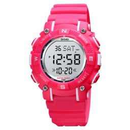 ساعت دیجیتال دخترانه و پسرانه اسکمی مدل 1613pink