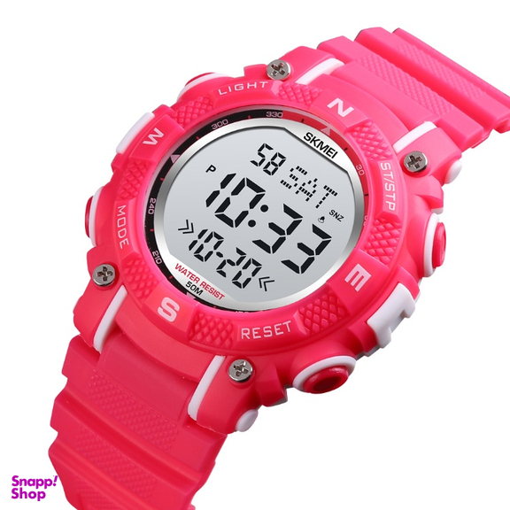 ساعت دیجیتال دخترانه و پسرانه اسکمی مدل 1613pink