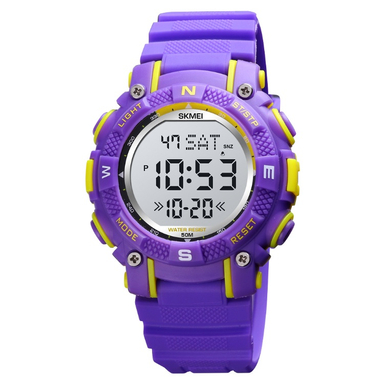 ساعت دیجیتال دخترانه و پسرانه اسکمی مدل 1613purple